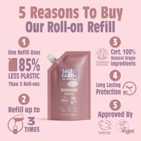 Salt of the Earth Lavender & Vanilla Roll-on Refill Deo Pouch